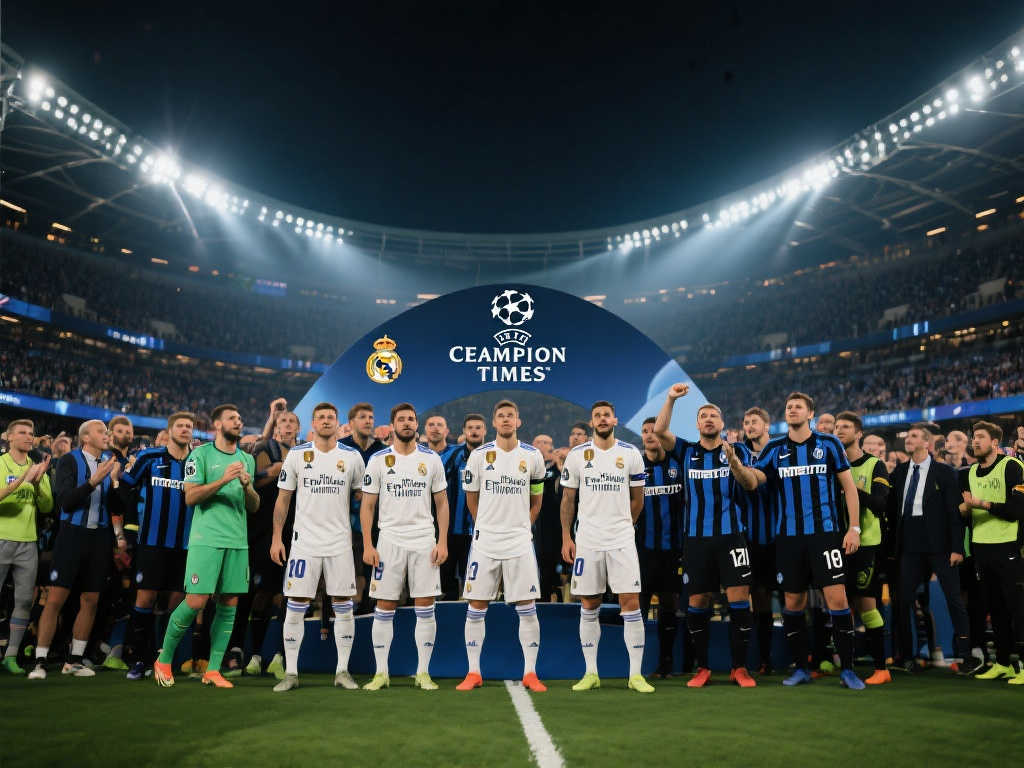 欧冠决赛出场排行：皇马18次领跑，国米7次跻身前列